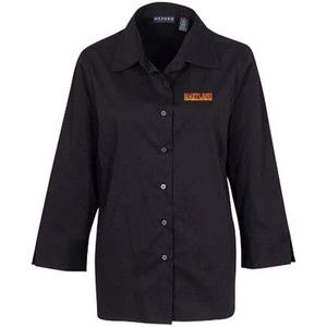 NCAA Maryland Terrapins Women's Solid 3/4 Sleeve Button Front Blouse SIZE XL